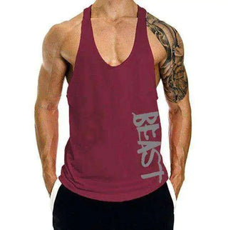 Beast Aesthetic Apparel Stringer Fitness Muscle Shirt - Kalmiik