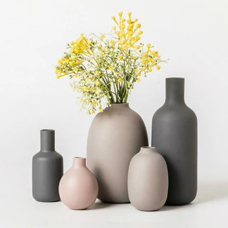 Modern Home Glass Vase Decor - Kalmiik